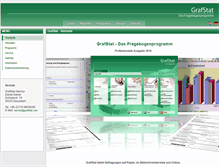 Tablet Screenshot of grafstat.com